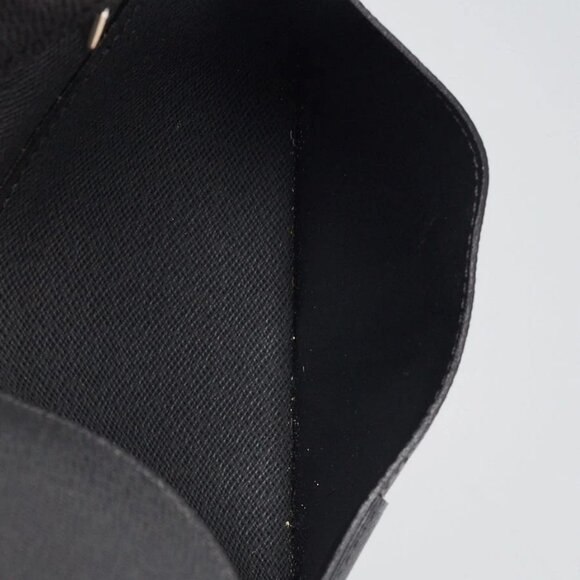 Louis Vuitton Black Taiga Leather Brazza Wallet - Picture 6 of 10